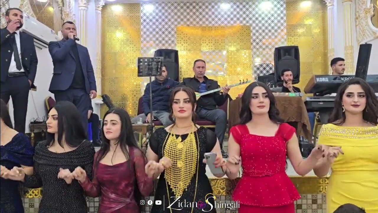 حفلة زفاف عامر & ندى _ زيدان شنكالي في قاعة سنوني 