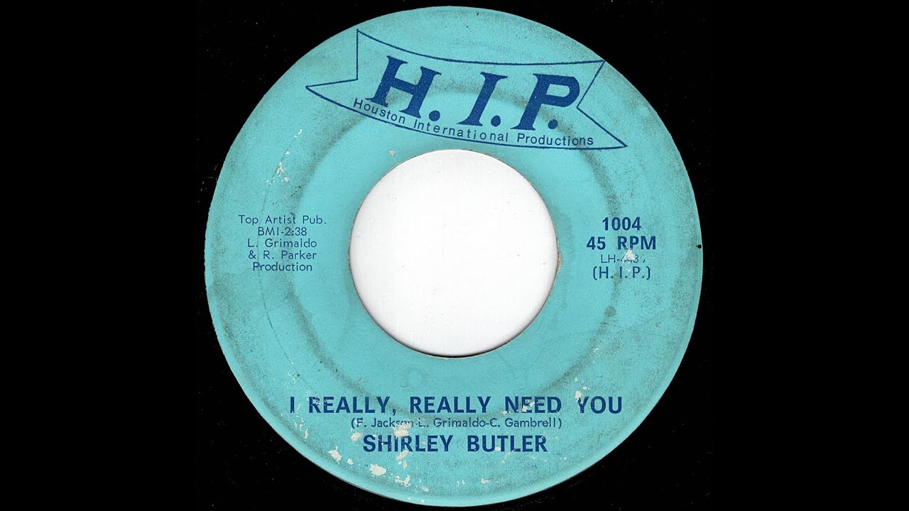 Shirley Butler - I Really Really Need You - (Houston International)