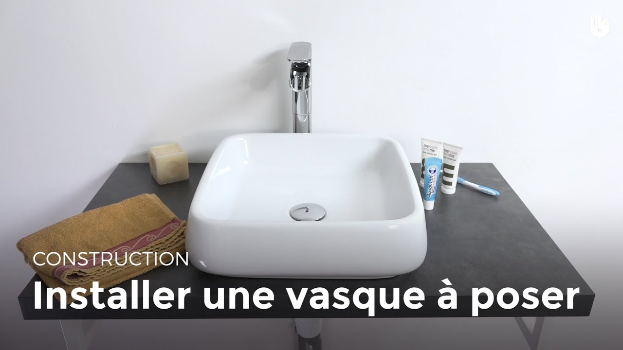 Installer une vasque à poser | Bricolage