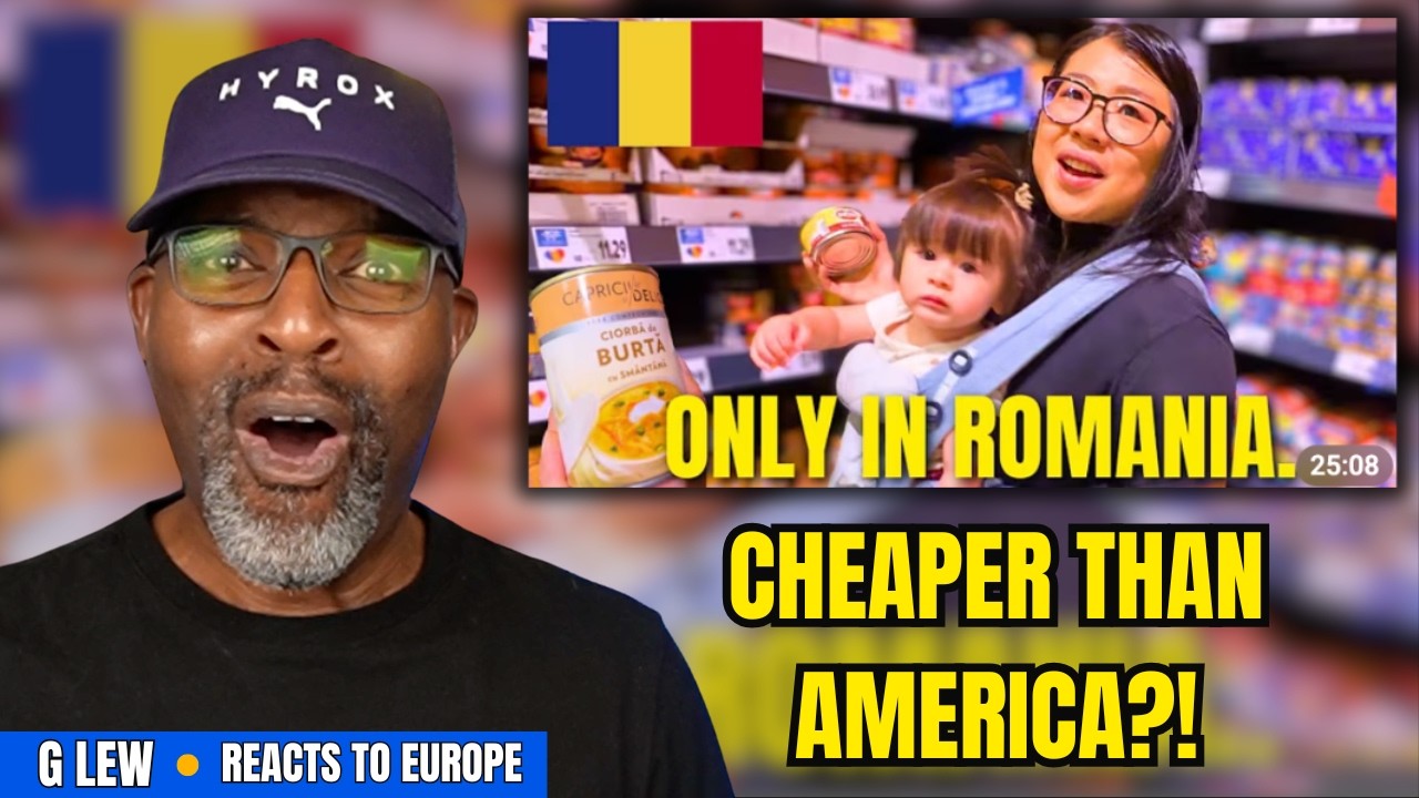 American Reacts: Romanian Grocery Prices Make America Look Embarrassing