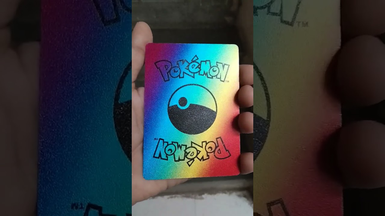 Pokemon Rainbow Card Slaking GX #pokemon #shorts