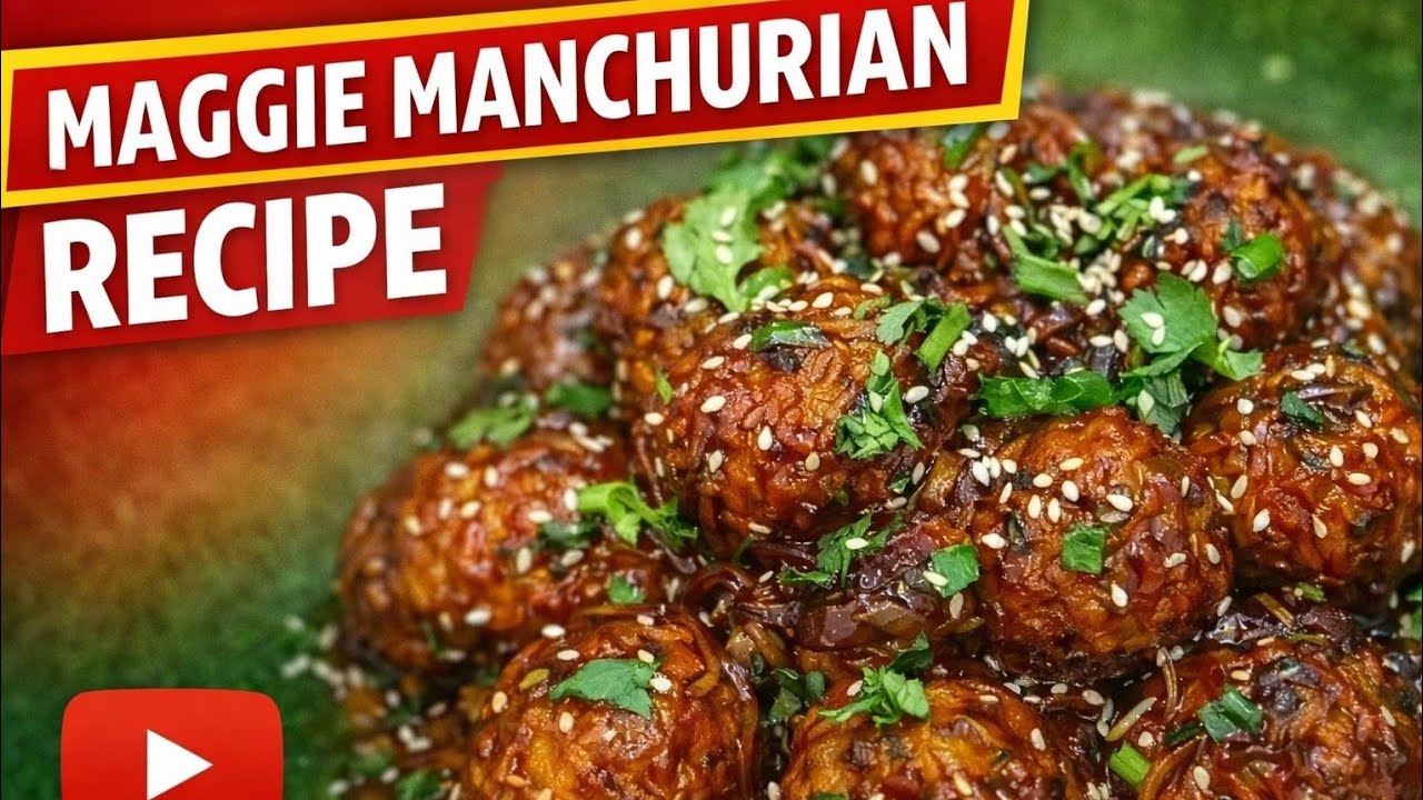  Maggie manchurian आपने कभी खाई है मैगी से बनी हुई डिश तो आप ट्राई करें मैगी मंचूरियन #delhizaika 