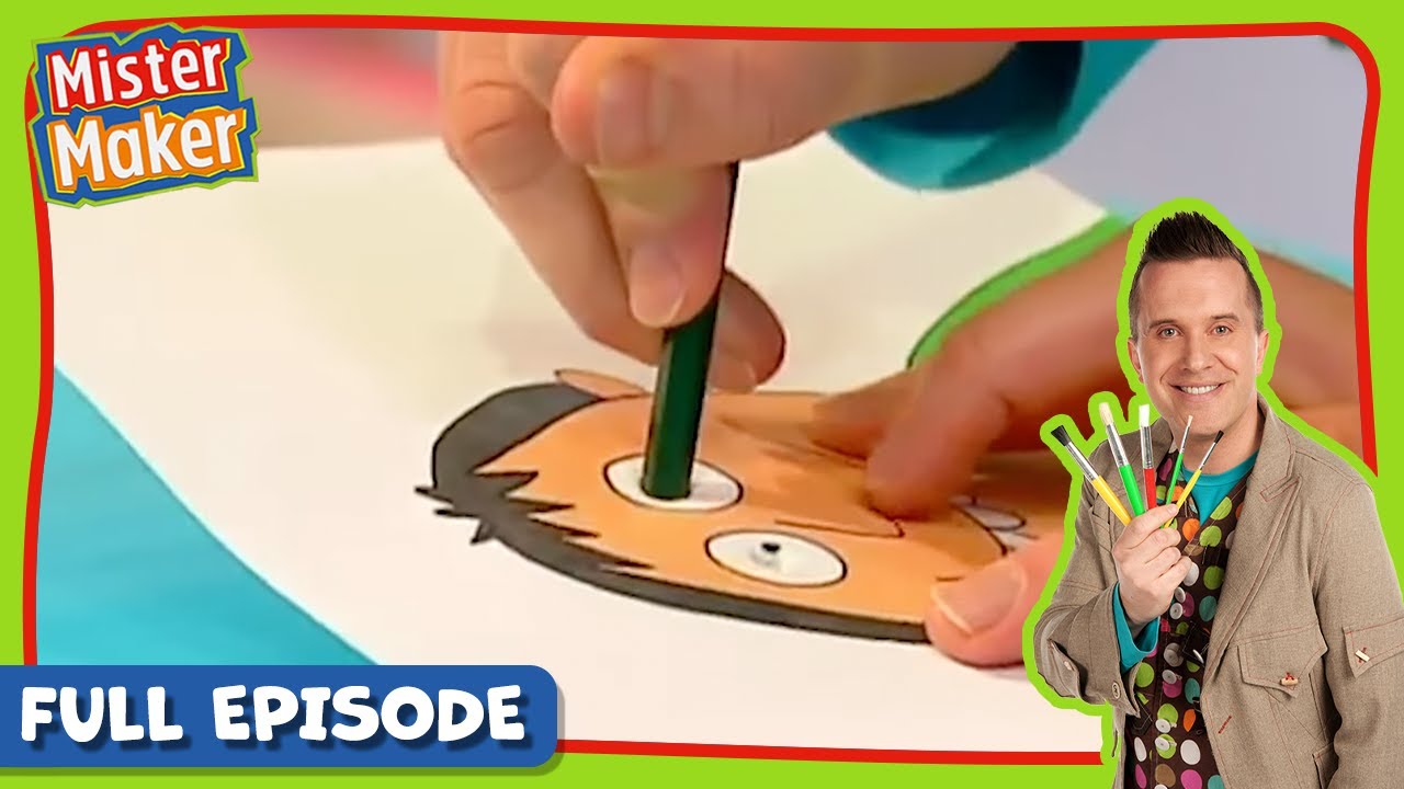 Mister Maker 🎨 Series 2, Episode 15 | Jumbo Lolly Stick Lizard 🦎 | FULL EPISODE