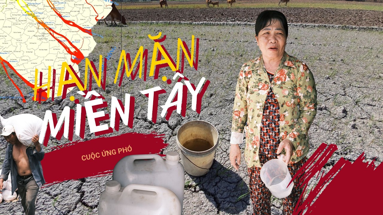 Cuộc ứng phó hạn mặn Miền Tây, đến nơi từng cây khô công bố tình trạng khẩn cấp thiếu nước