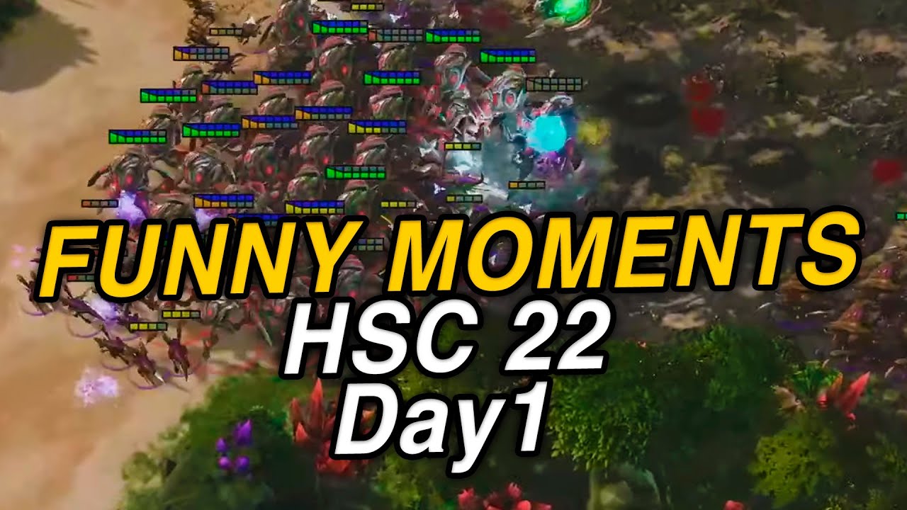 Funny casting moments from HomeStory Cup 22 StarCraft 2  - Day 1
