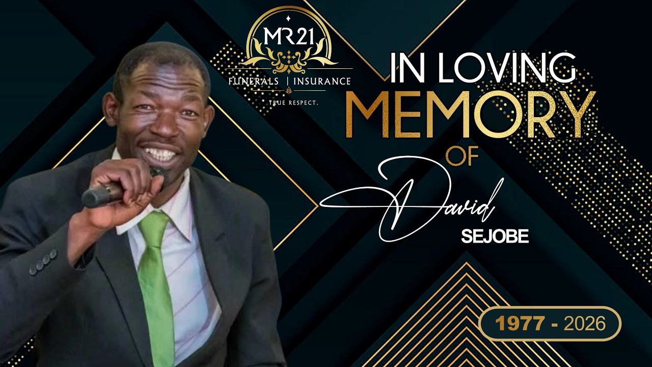 Funeral Service Of David Sejobe