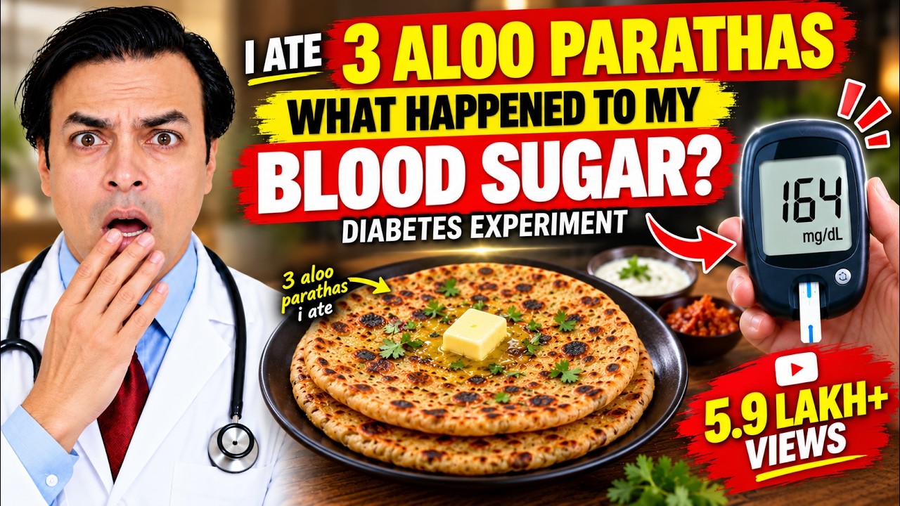 Sugar Me Parantha Khana Chahiye Ya Nahi | Kya Sugar Mein Aalu Ka Paratha Kha Sakte Hain | DIAAFIT