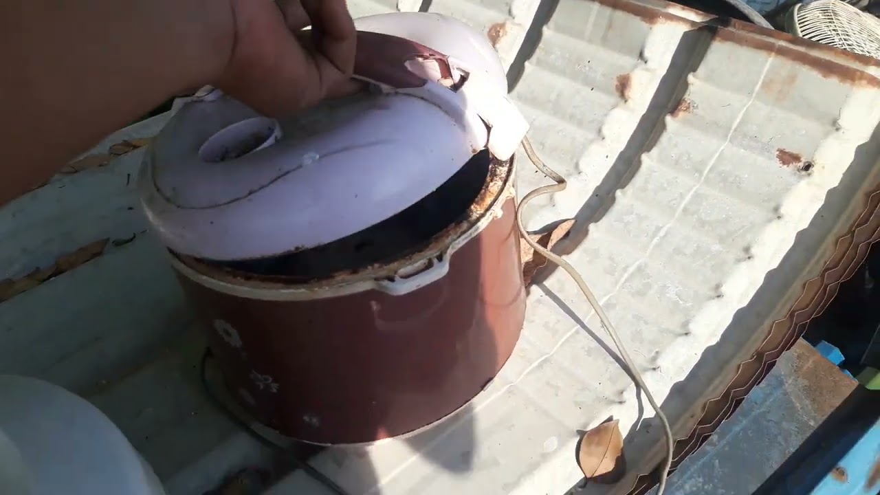 Panen Kipas angin berbagai merek di besi scrap
