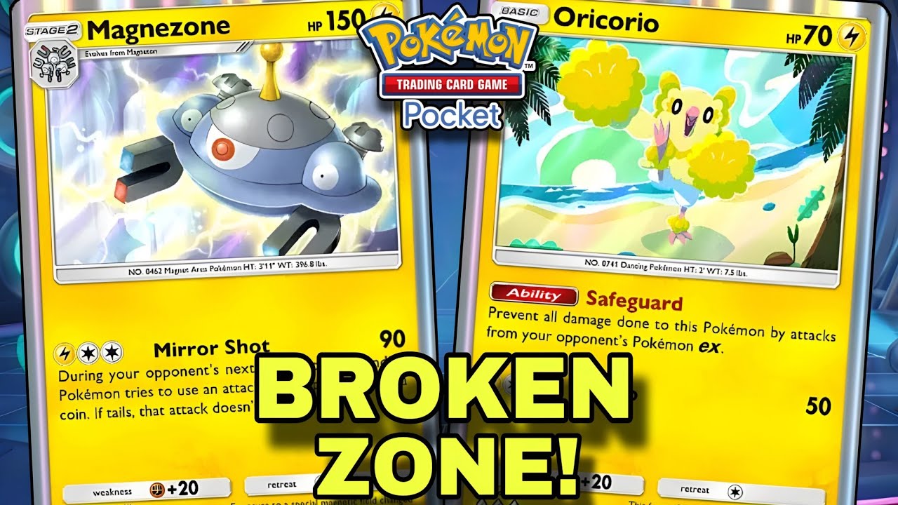 Эта новая колода MAGNEZONE сейчас кажется совершенно имбалансной! | Pokemon TCG Pocket
