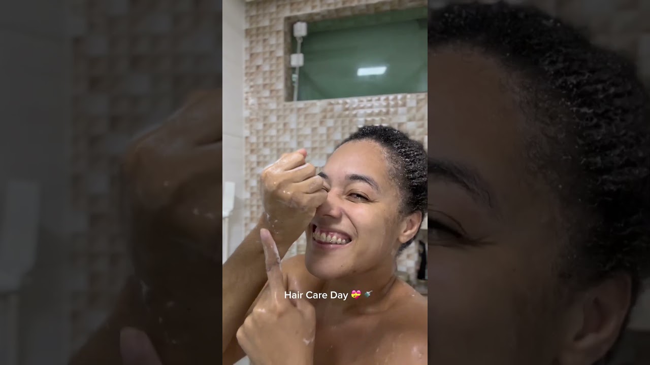 Rotina de Cuidados Capilares no meu Cabelo Crespo 4C | Rose Hapuque #shorts