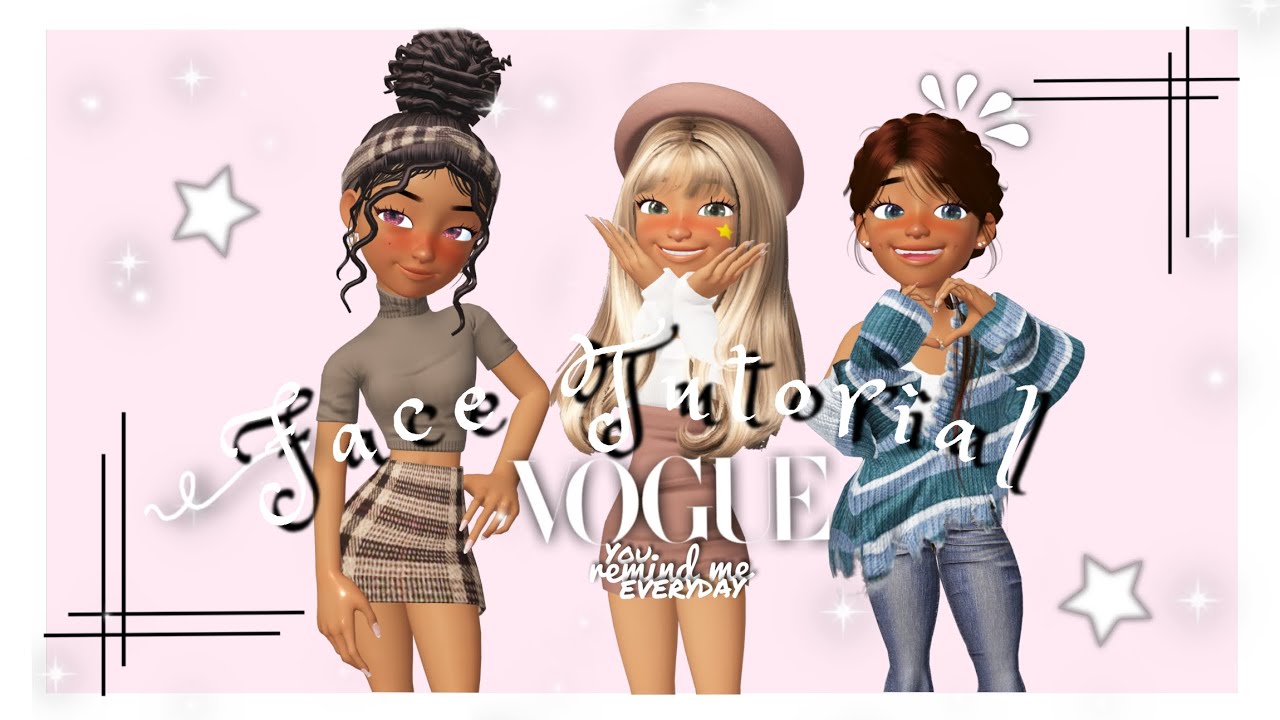 Y2k Face Tutorial (Girls) *Zepeto*