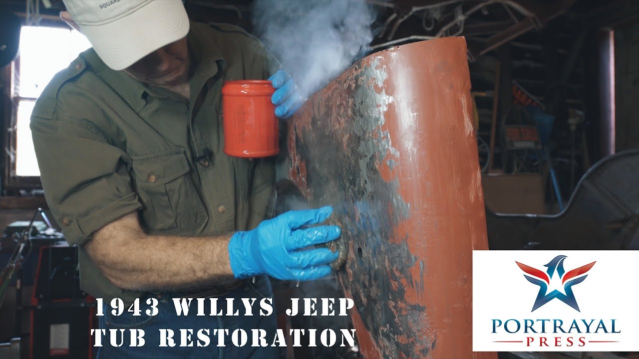 Heat Shrinking Body Panels - 1943 Willys MB Jeep Tub Restoration #2/G503/ShopTime™