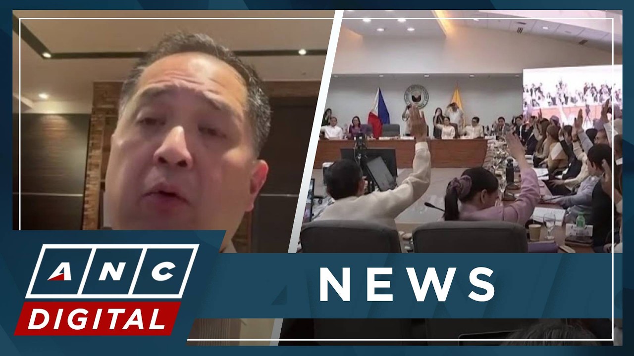 Suntay explains why he voted against VP Sara impeachment raps’ sufficiency in substance | ANC