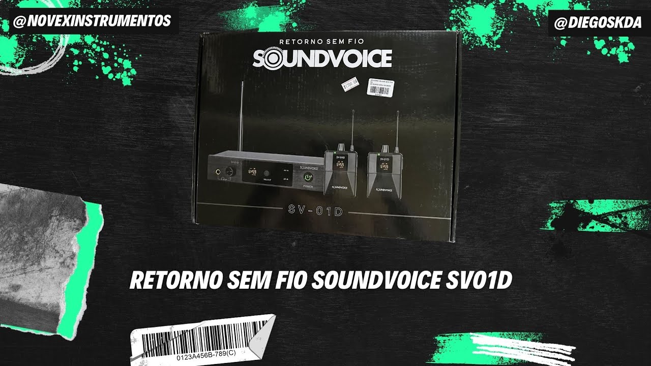 Retorno sem fio SoundVoice SV01D