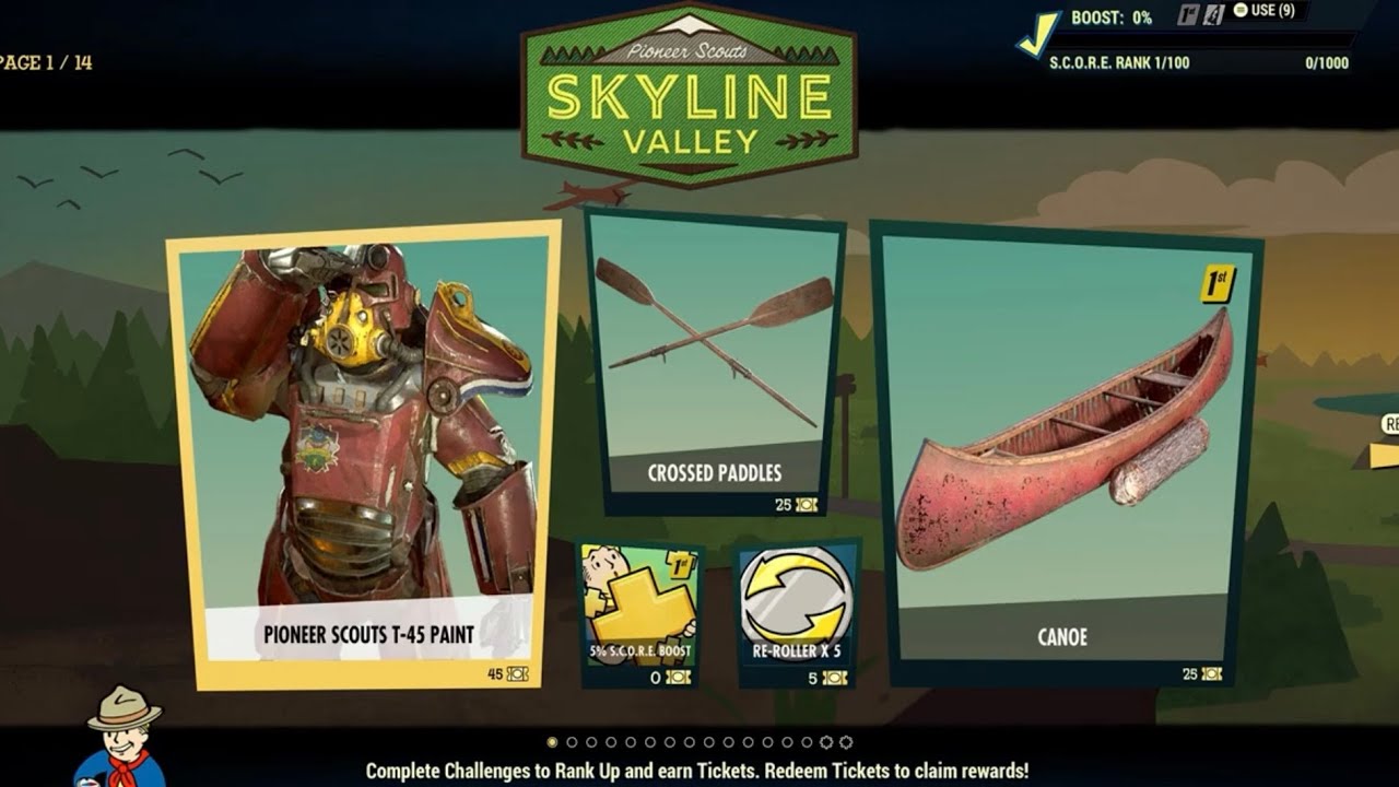 Обзор сезонного абонемента 17-го сезона игры Fallout 76 Skyline Valley
