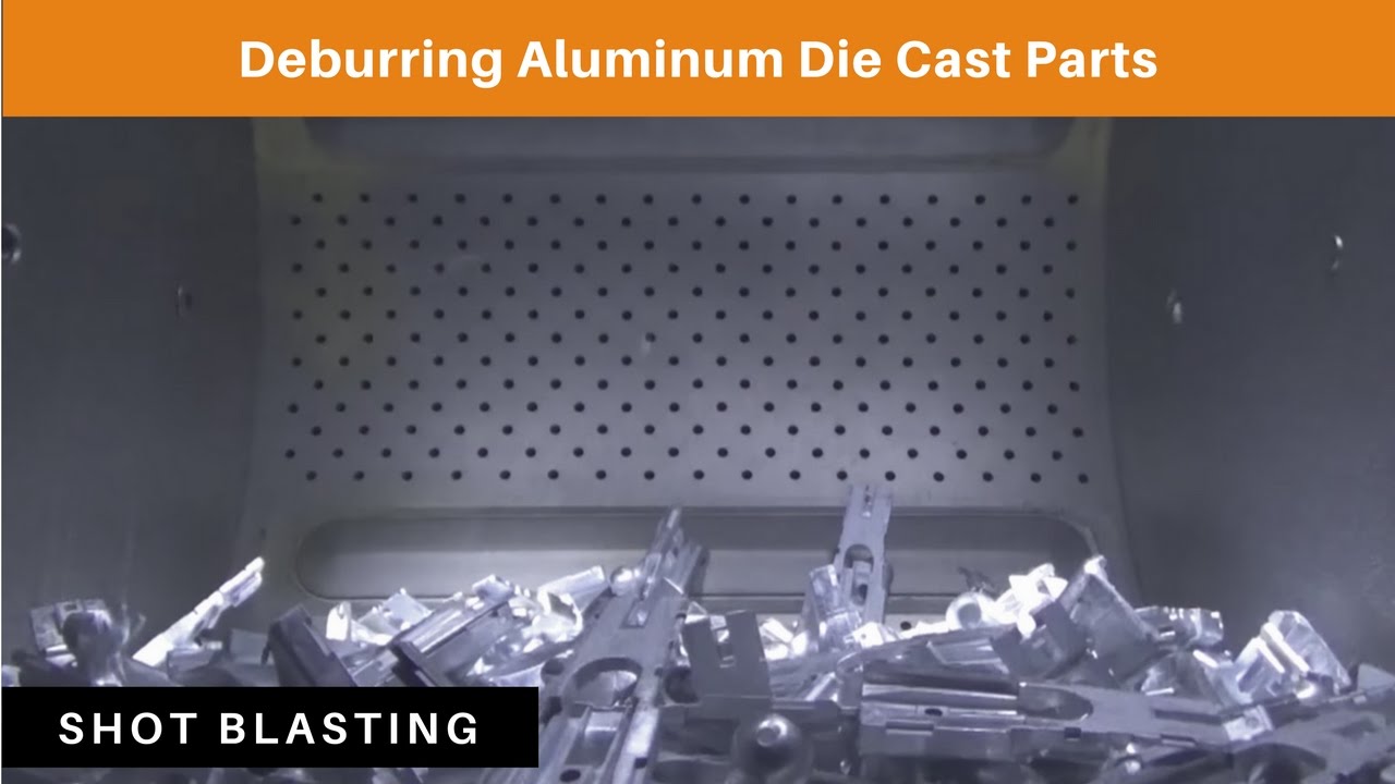 Shot Blasting: Deburring Aluminum Die Cast Parts With Cast Zinc Shot Blast Media