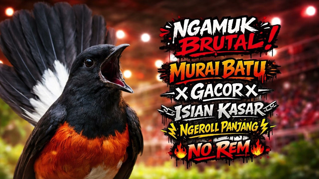 Masteran Murai Batu Gacor Nembak Kasar & Rapet – Auto Fighter!