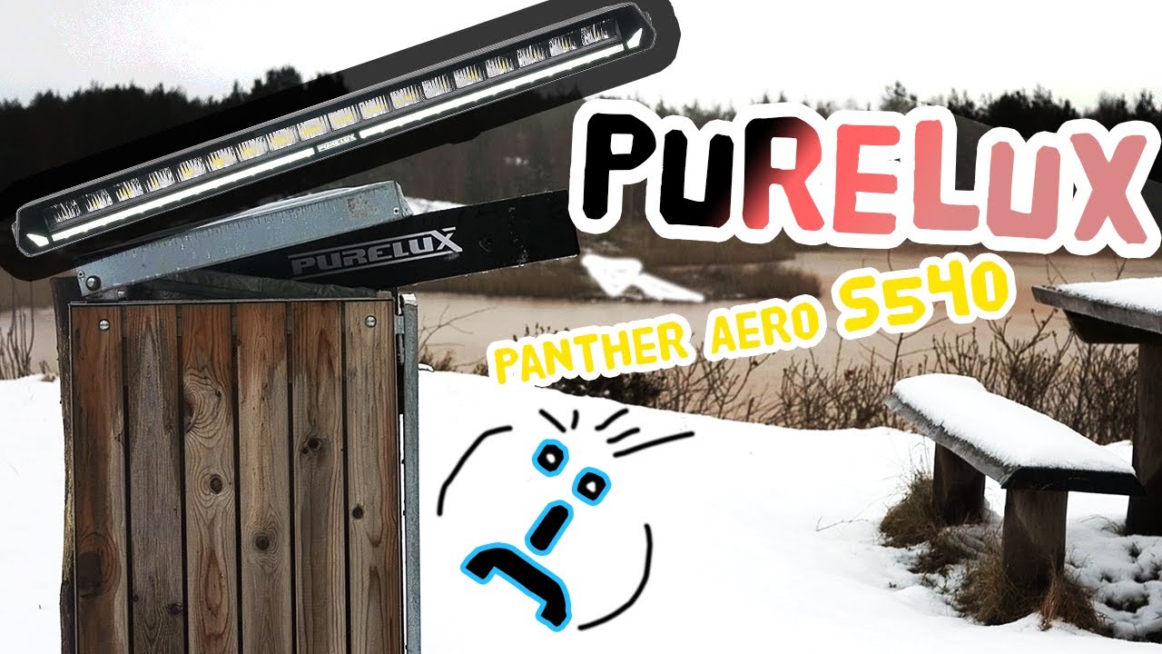 Purelux Panther Aero S540 - Til når du bare skal have noget lidt bedre end en kinalampe
