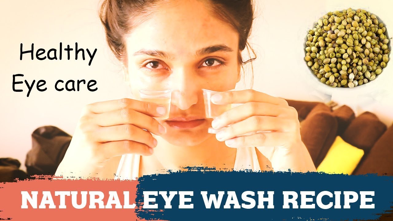 Cure EYE PROBLEMS NATURALLY with Coriander seeds eye wash (BEST) | Samaya yoga