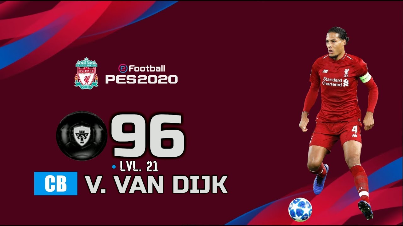 PES 2020 TOP 15 DEFENDERS MAX LEVEL RATINGS