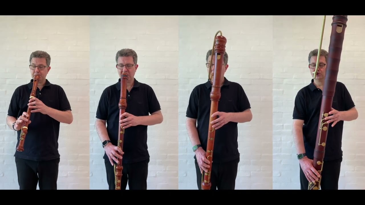 Bach: Passacaglia and Fugue BWV 582 for Low Recorders