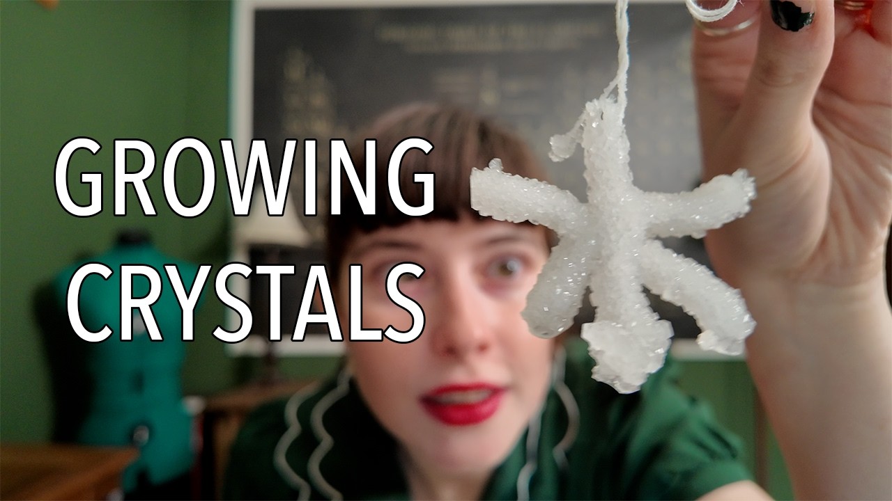 Christmas Craft Off: Testing 3 Methods for Growing Crystal Snowflakes