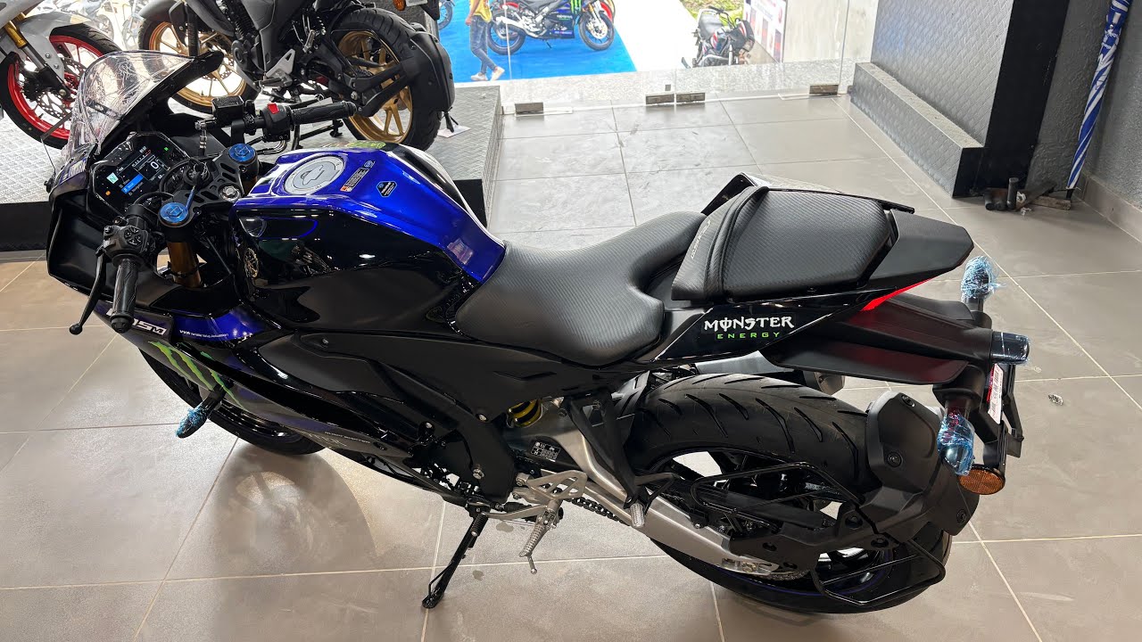 Yamaha R15M Monster Energy Edition 2024 - Navigation & New Features Added !! On Road Price ?