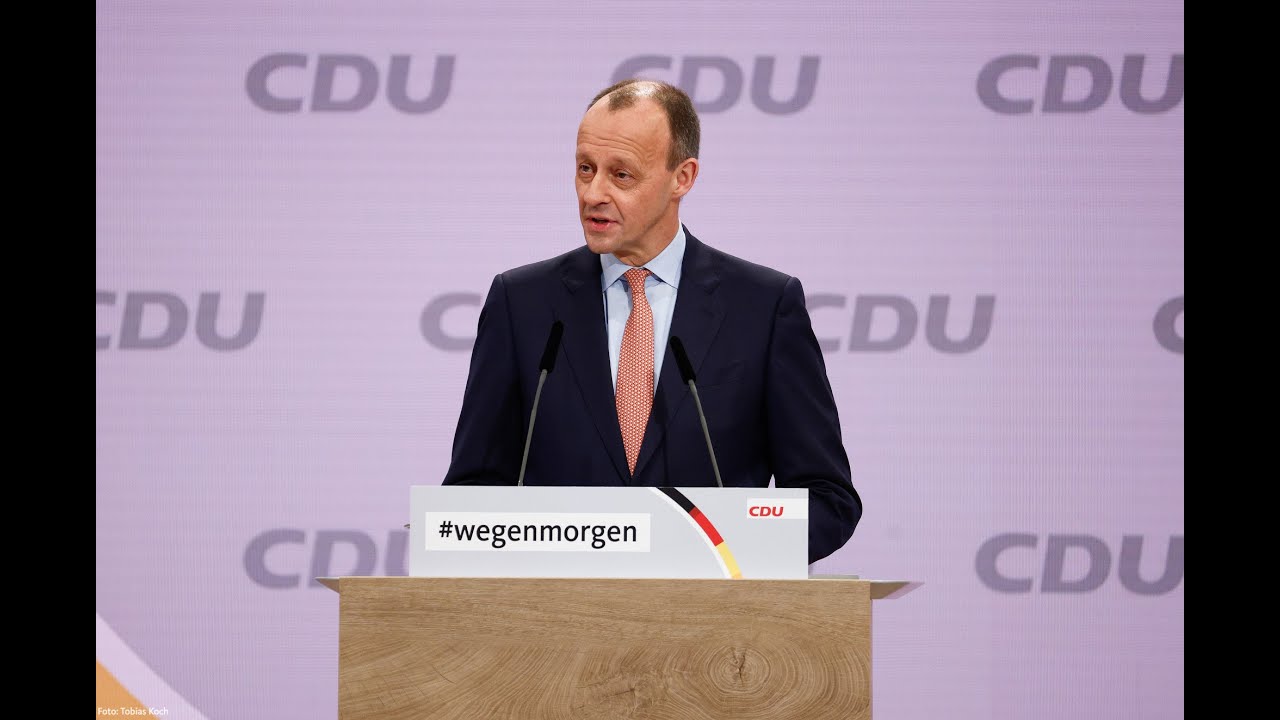 Bewerbungsrede von Friedrich Merz zur Wahl des Vorsitzenden der CDU Deutschlands