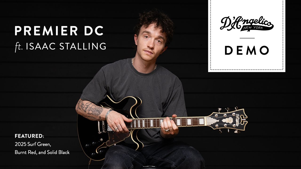 Premier DC Demo with Isaac Stalling | D'Angelico Guitars