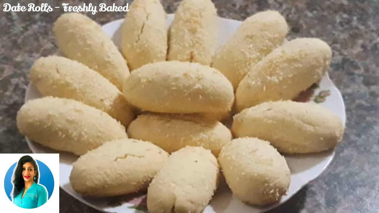 Trending Healthy Date Roll Biscuits: Freshly Baked, Egg-Free Recipe