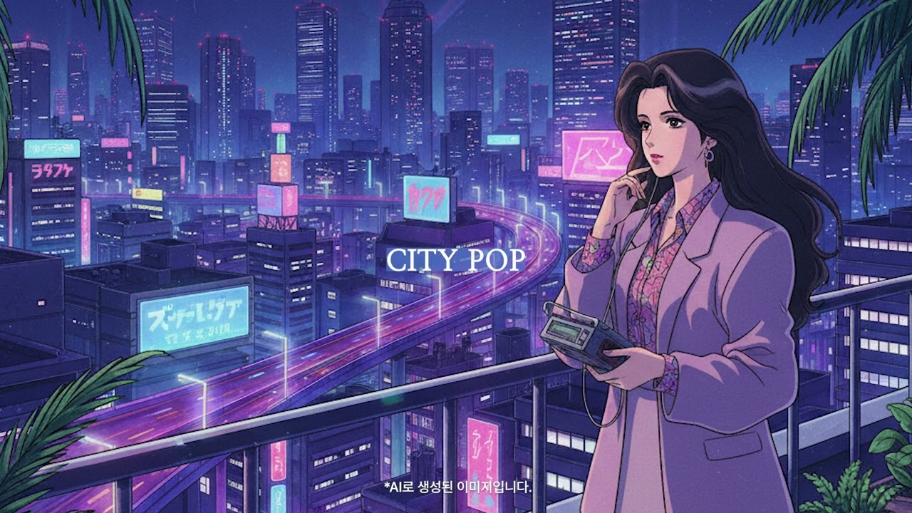 [playlist] 도쿄 시티팝 분위기 음악