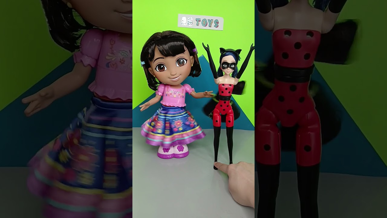Unique Dora Dance with me Dora and transforming miraculous dolls