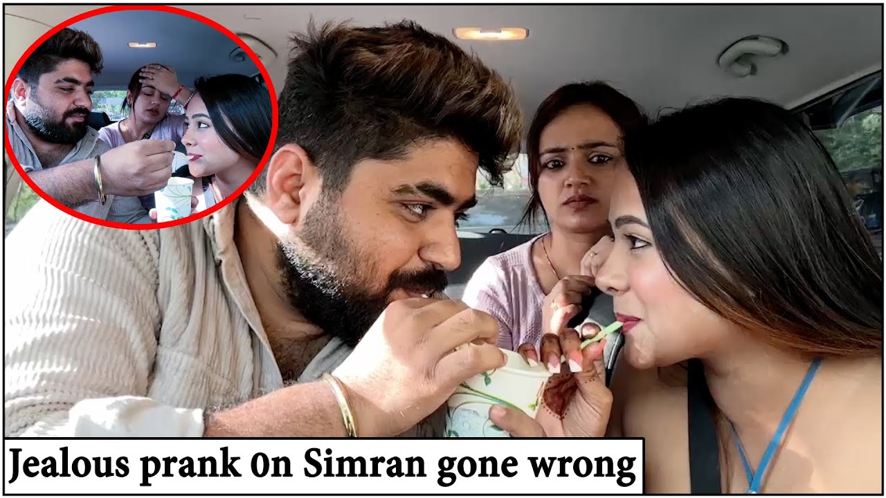 Jealous Prank On Wife (Simran) gone wrong😰| Mr. & Mrs. Diwan
