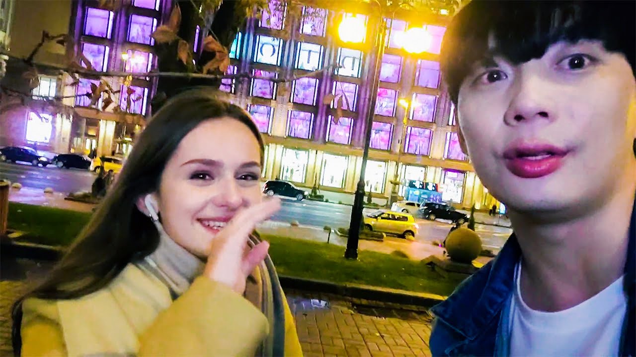 길에서 울고 있는미녀에게 말을 걸었을때 반응 [우크라이나🇺🇦]  Ukraine Travel
