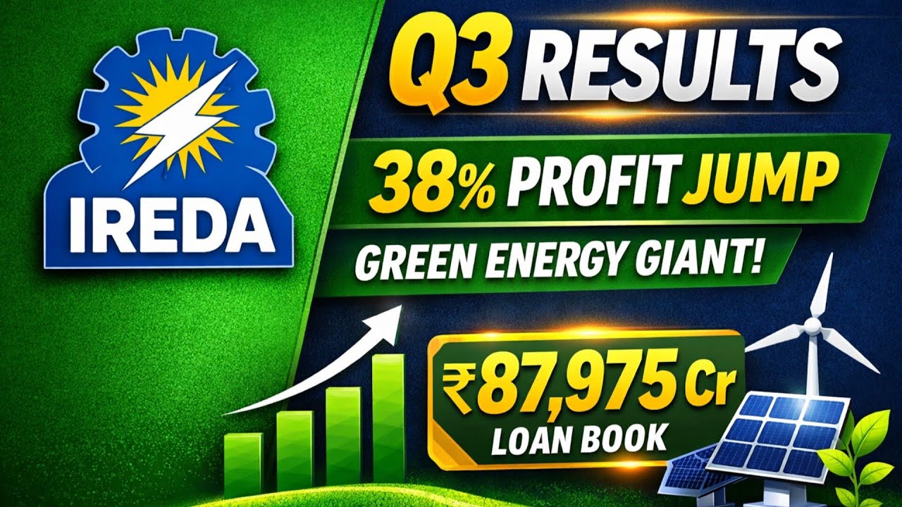 IREDA Q3 FY26 Results 🔥 38% Profit Growth | IREDA Share Price Target?