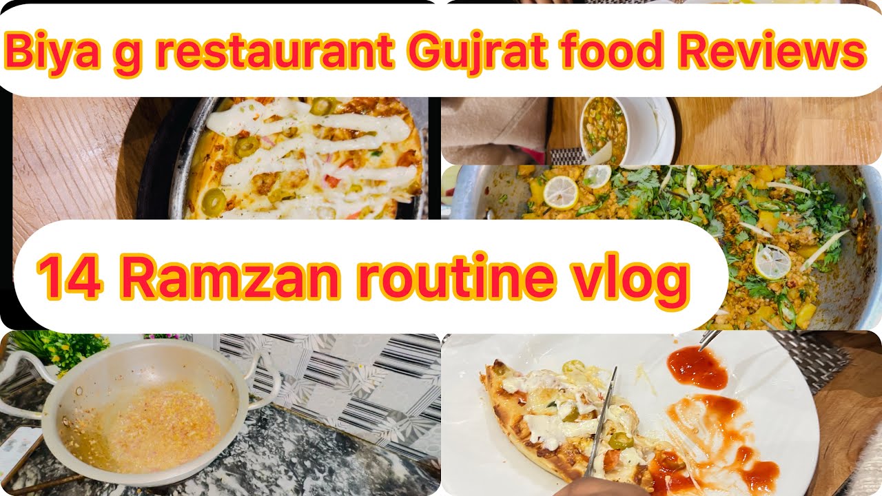Ramzan Routine vlog/ food reviews gujrat/ food videos on my channel 