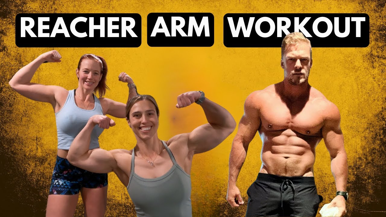 Can Two Women Survive Reacher’s Arm Workout? (Alan Ritchson’s Routine)
