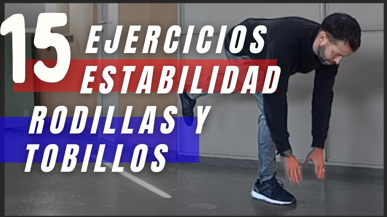 Ejercicios Propioceptivos para prevenir Lesiones en RODILLAS Y TOBILLOS