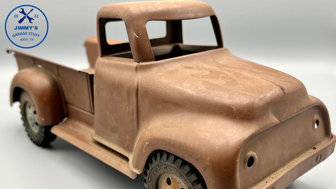 1956 TONKA TRUCK CUSTOM RESTORATION - CUSTOM PAINT JOB