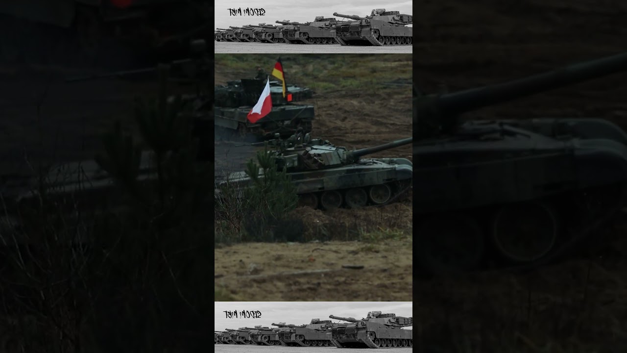 US Tanks Head to Combat Training Field