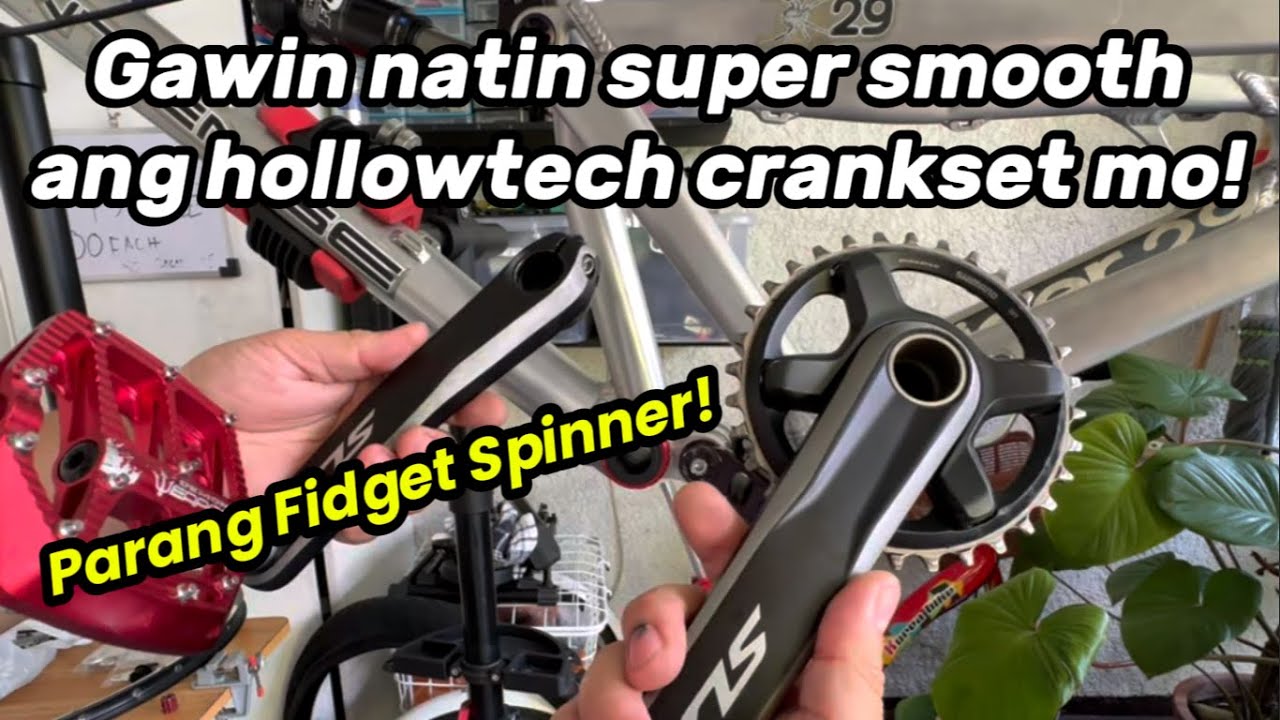 Paano Mag install ng Hollowtech Crankset | #patscyclecorner