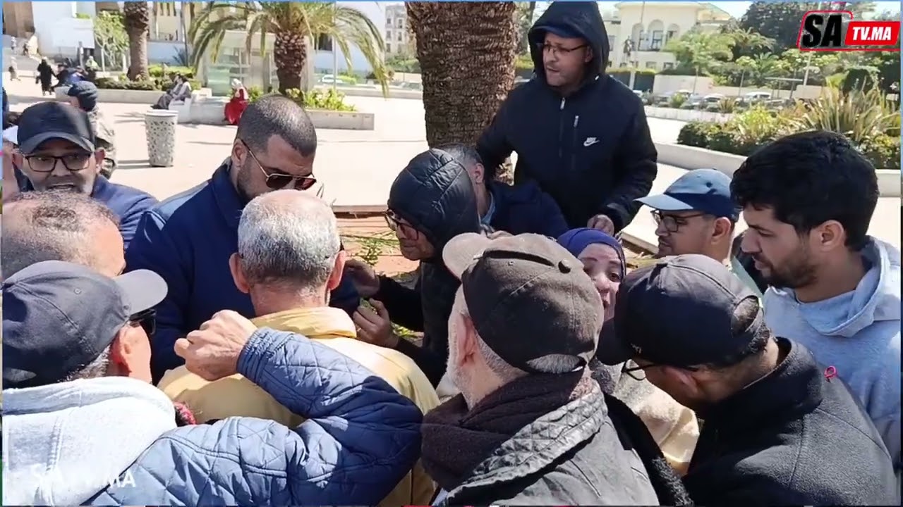 تجار وأصحاب محلات البحيرة في وقفة احتجاجية جديدة من أجل إنصافهم