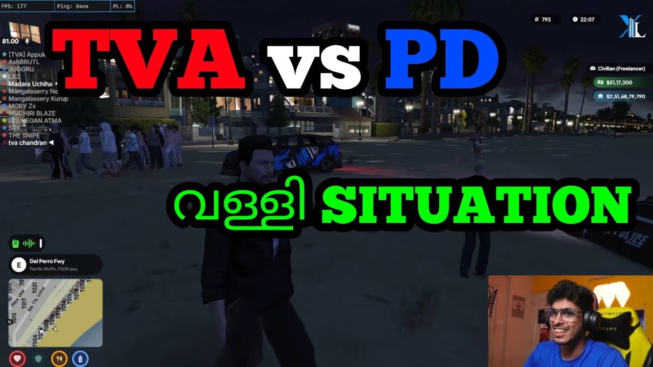 TVA vs PD വള്ളി SITUATION  #eaglegaming #tva #trending #gtarp #rp #txagamingyt 