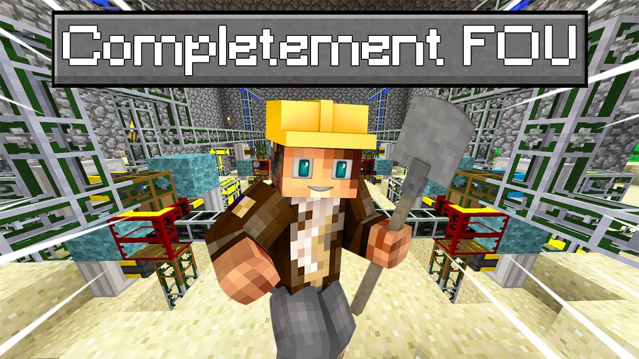J'AI CRÉE UNE USINE ENTIEREMENT AUTOMATISÉE SUR MINECRAFT !! (c'est fou) mce #12