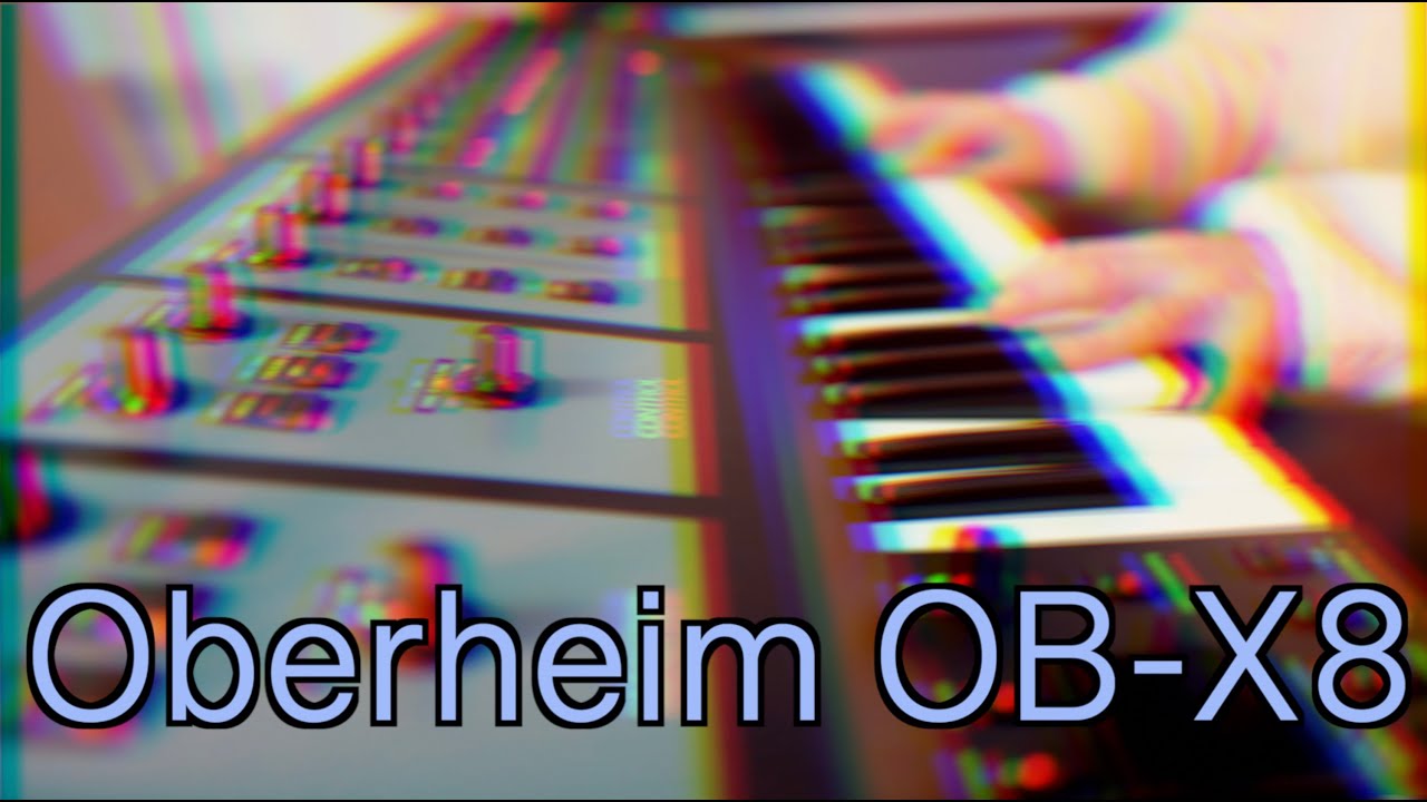 Oberheim OB-X8 Sounds only no talking