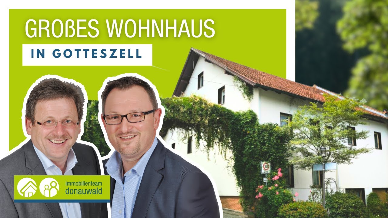 Gro&szlig;es Wohnhaus in Gotteszell - immobilienteam donauwald