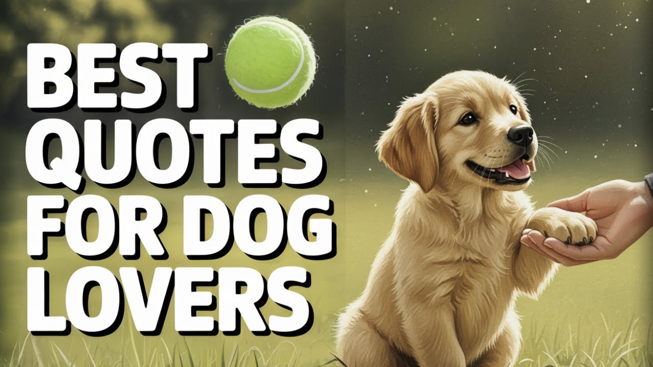 A Dog's Wisdom: The Best Quotes for Dog Lovers