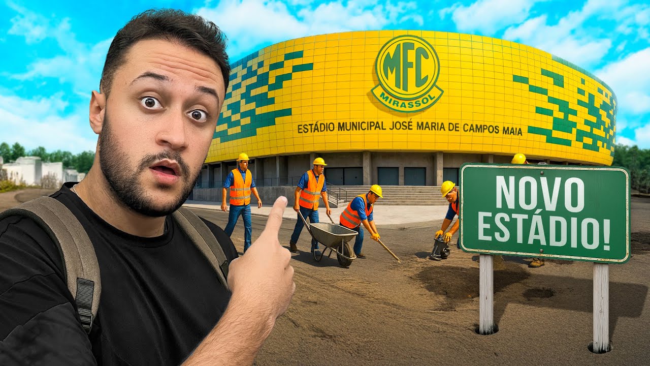 A REFORMA DE 8 MILHÕES NO ESTÁDIO DO MIRASSOL!