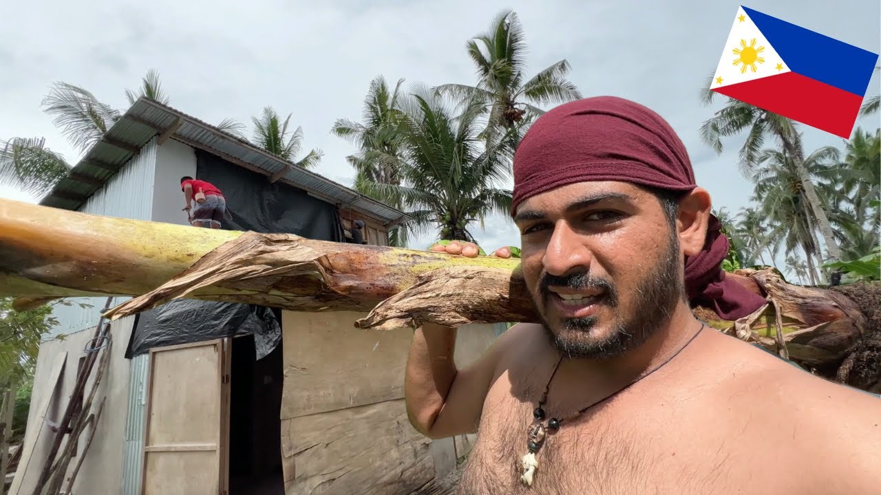 My Dream Construction in the Philippines 🇵🇭 Building my Siargao Tiny House