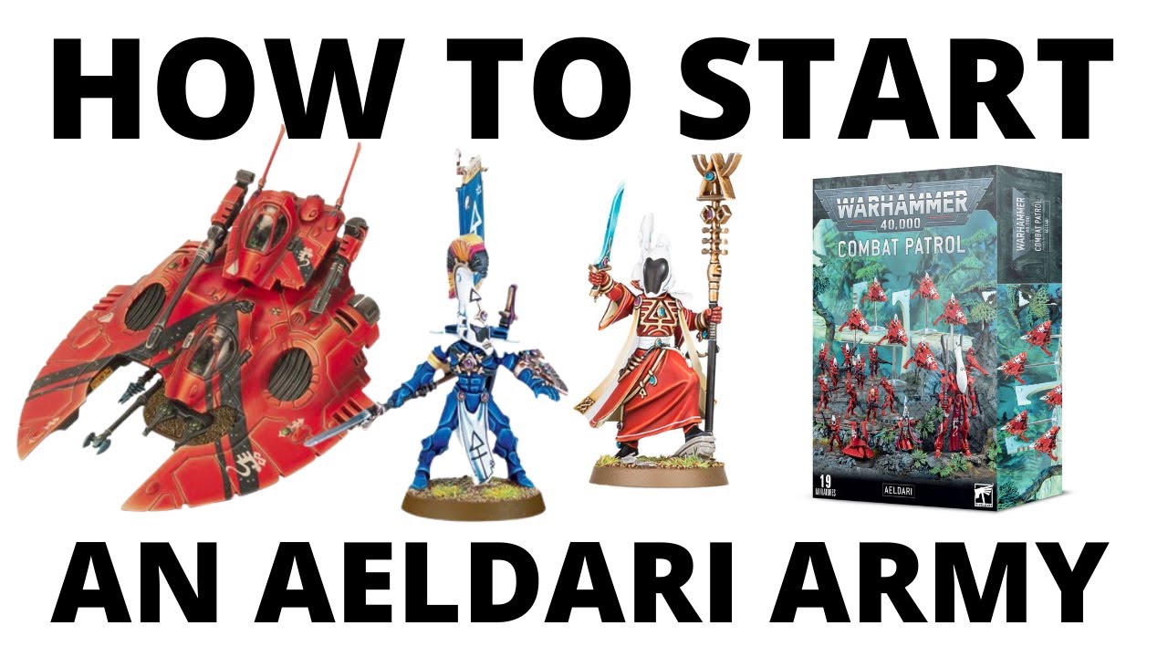 How to Start an Aeldari Army in Warhammer 40K 10th Edition - Craftworld Eldar Beginner Guide